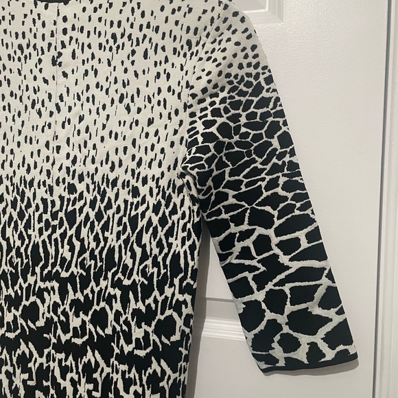 Roberto Cavalli dress SIZE S.Tent Dress
Black.Three-Quarter Sleeve with V-Neck. - Picture 11 of 16